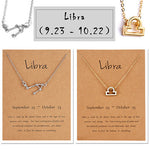 2 Signature Zodiac Choker Necklace's with Card