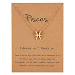 Signature Zodiac Necklace with Card