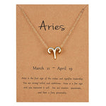 Signature Zodiac Necklace with Card