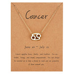 Signature Zodiac Necklace with Card