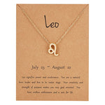 Signature Zodiac Necklace with Card