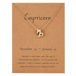 Signature Zodiac Necklace with Card